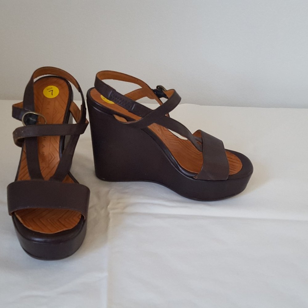 Chie Mihara Brown Sandals; Size 7; New With Tags